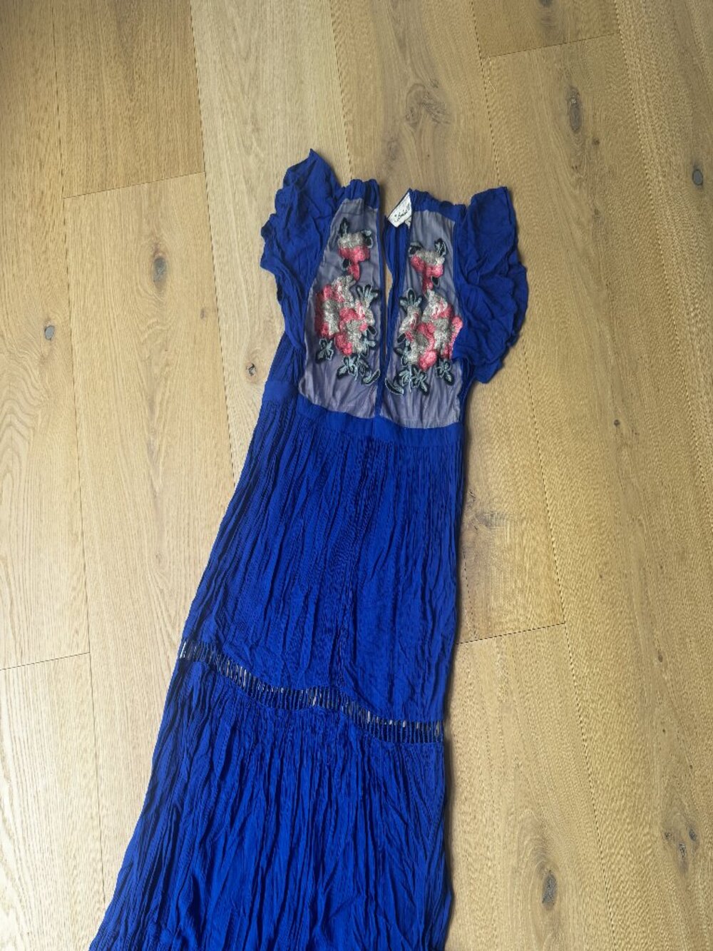 Cleobella Amery Maxi Dress in Blue